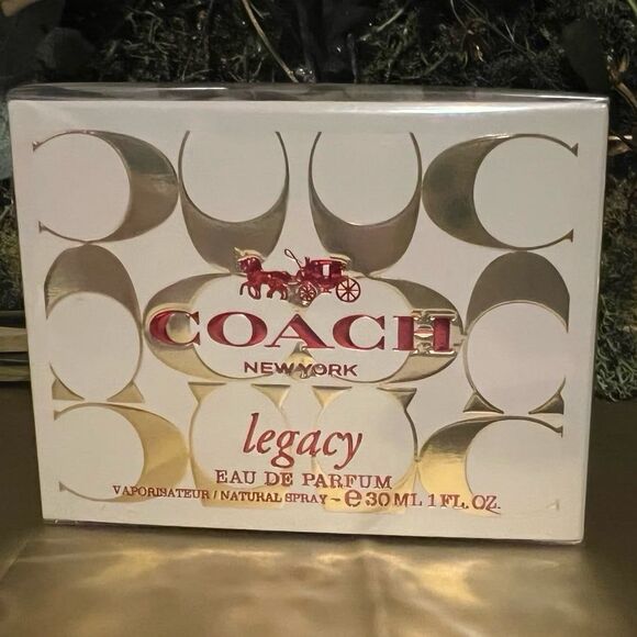 NIB D/C COACH Legacy EDP 1oz  Floral Woody Musk Legendary Women w/Timeless Grace - Picture 1 of 6